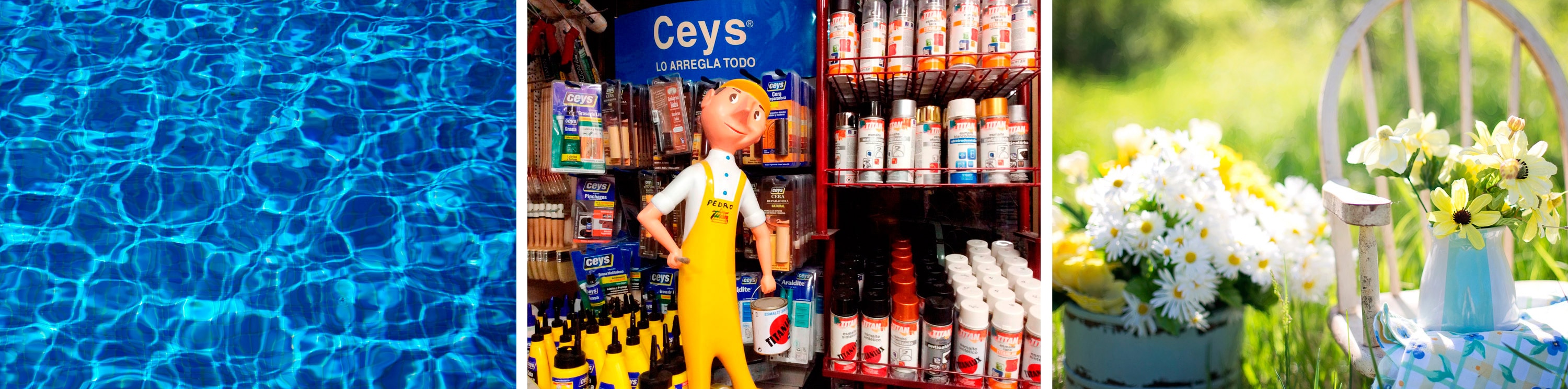 El Arca Tomares (Sevilla) Pinturas, Jadinería, Mercería, Droguería, Piscinas, Electricidad, Ferretería El Arca de Noé